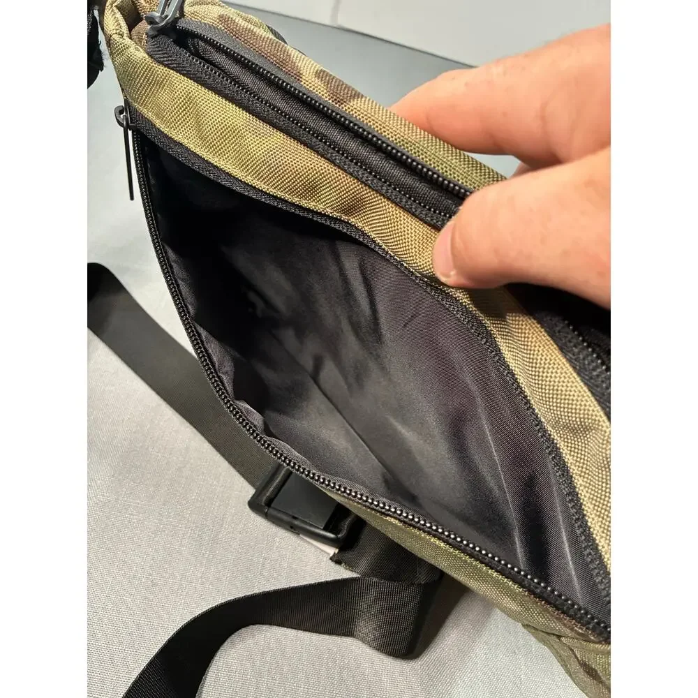 Wilson & Miller Camo Sling Bag Crossbody Waist Pack New w/ Pouch